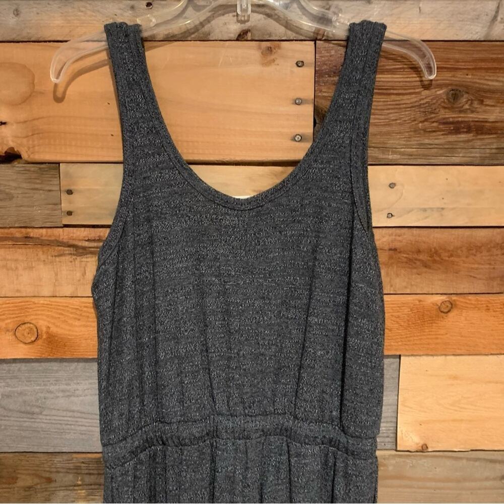 Free People Bicoastal Romper Jumpsuit In Charcoal Grey Heather - S Beachy Lounge - Picture 12 of 14